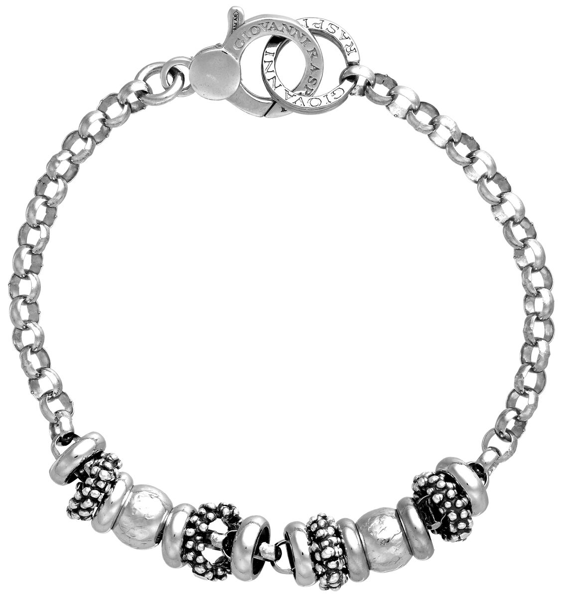 Giovanni Raspini Sterling Silver Perlage Bead/Charm Bracelet