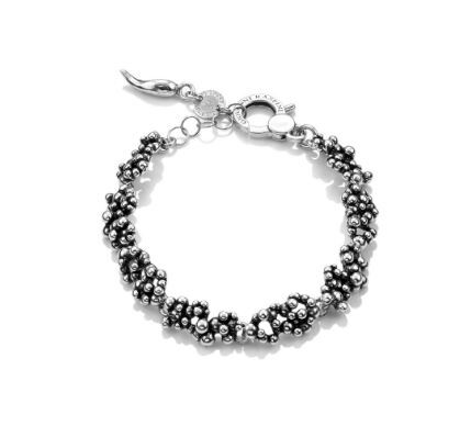 Giovanni Raspini Sterling Silver Perlage Bracelet