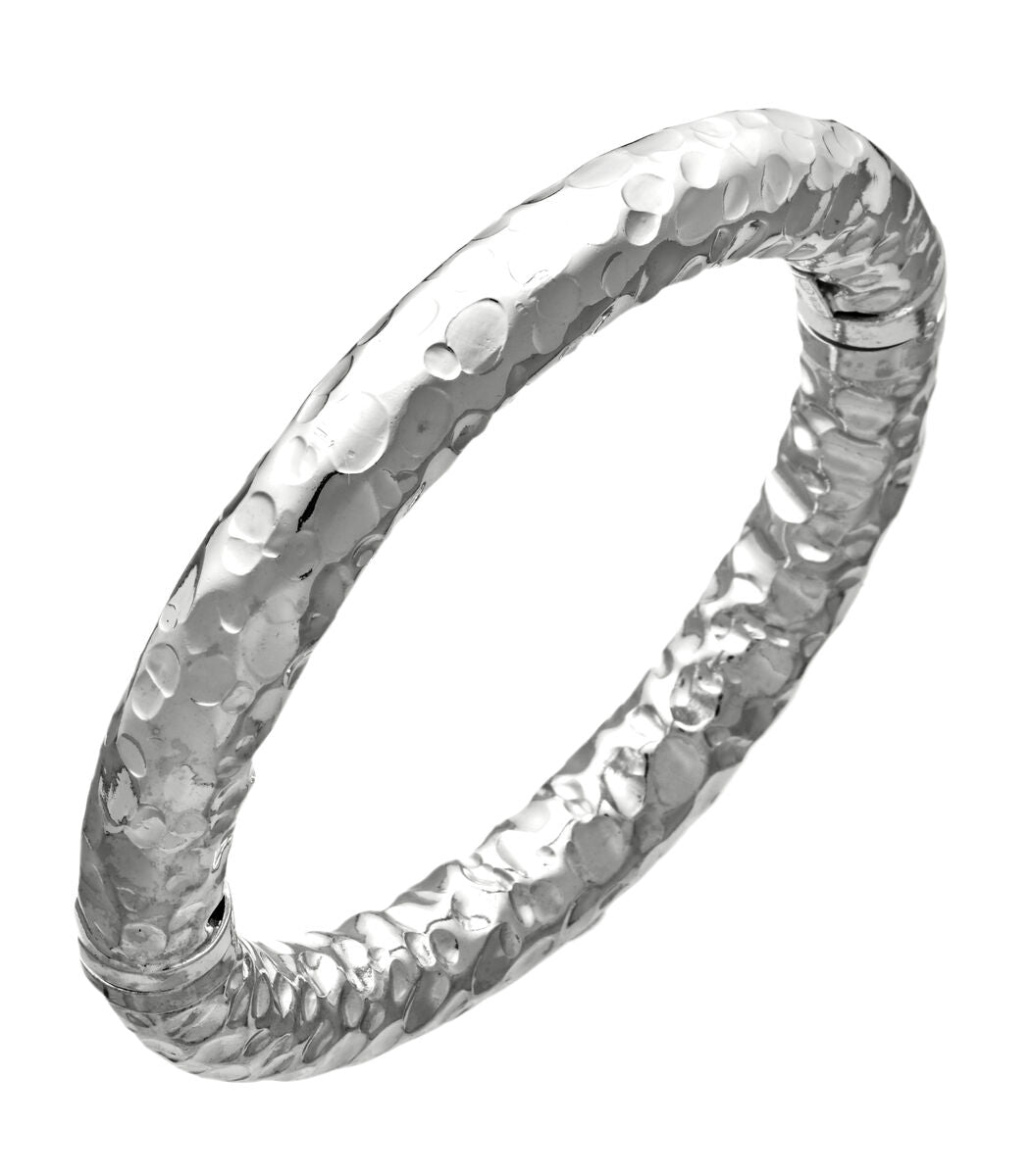 Giovanni Raspini Sterling Silver Stone Big Bangle