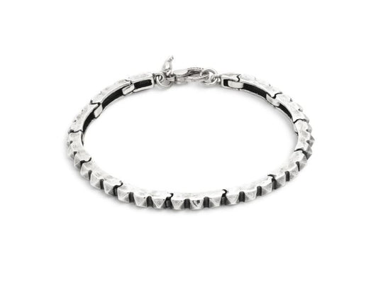 Giovanni Raspini Sterling Silver Studded Small Bracelet