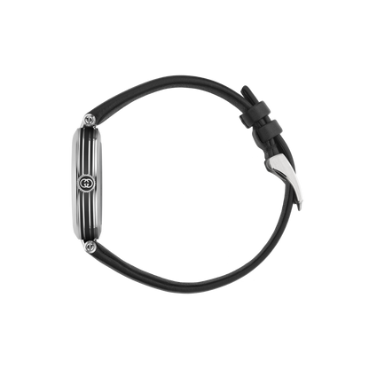 Gucci Model 2000 Black Dial Stainless Steel Ladies Quartz Watch YA167505