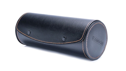 LEANSCHI Black 3 - 4 Watch Travel/Storage Roll Case