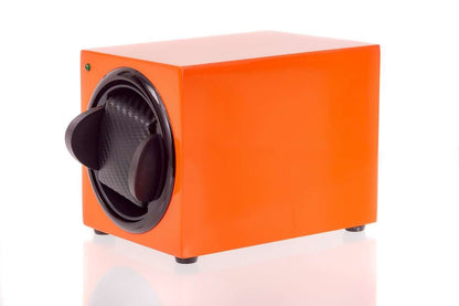 LEANSCHI Orange Single Winder XL Watch Winding Box WWXL-1ORG
