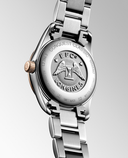 Longines Conquest Classic Silver Dial Two Tone Womens Quartz Watch L22863727
