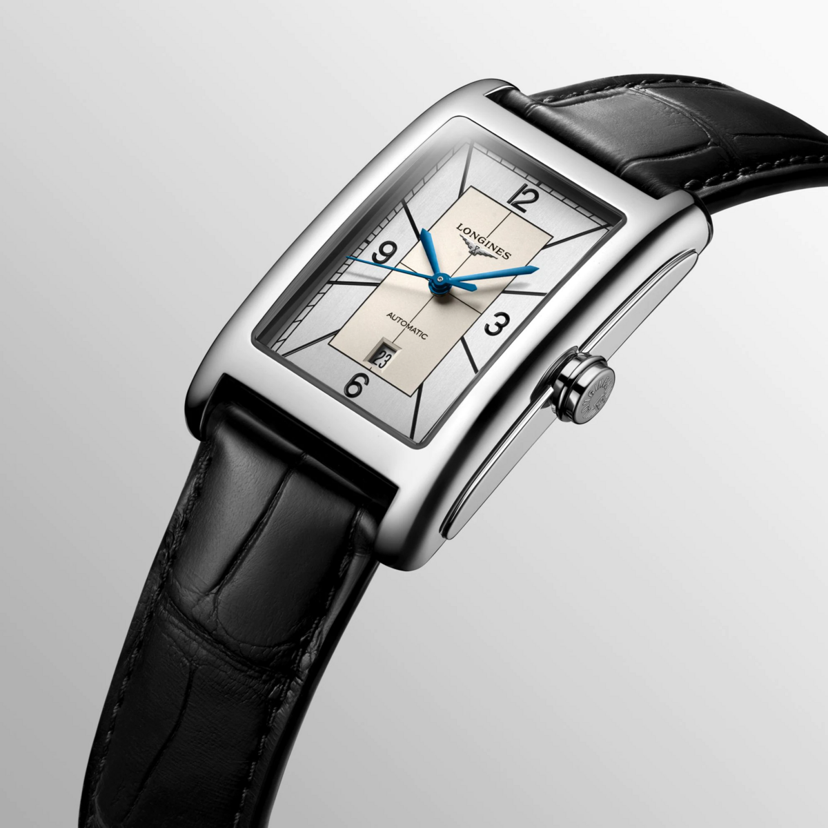 Longines DolceVita Silver Dial Stainless Steel Mens Watch  L57574730