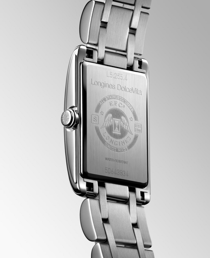 Longines DolceVita Silver Dial Stainless Steel Womens Quartz Watch L52554716