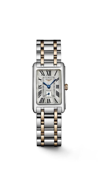 Longines DolceVita Silver Dial Two Tone Womens Quartz Watch L52555717