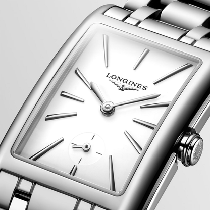 Longines DolceVita White Dial Stainless Steel Womens Quartz Watch L55124116