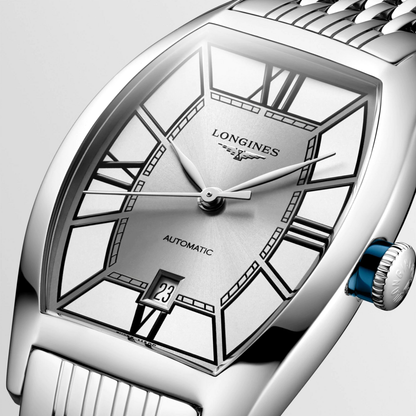 Longines Evidenza Silver Dial Stainless Steel Womens Watch L21424766