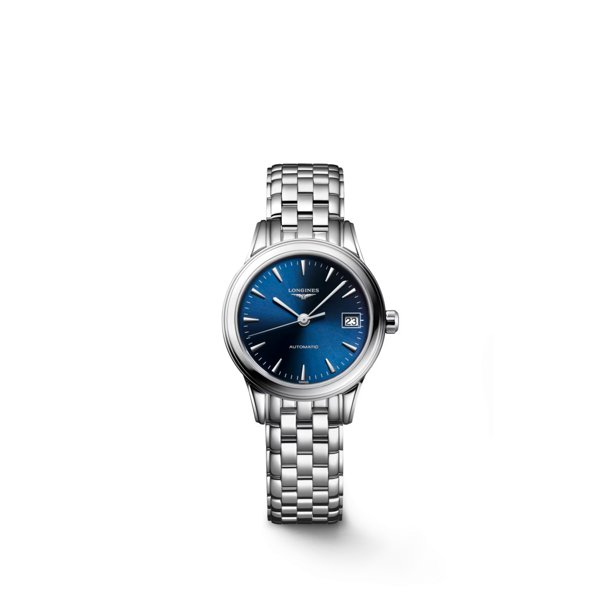 Longines Flagship Blue Dial Stainless Steel Womens Watch L42744926
