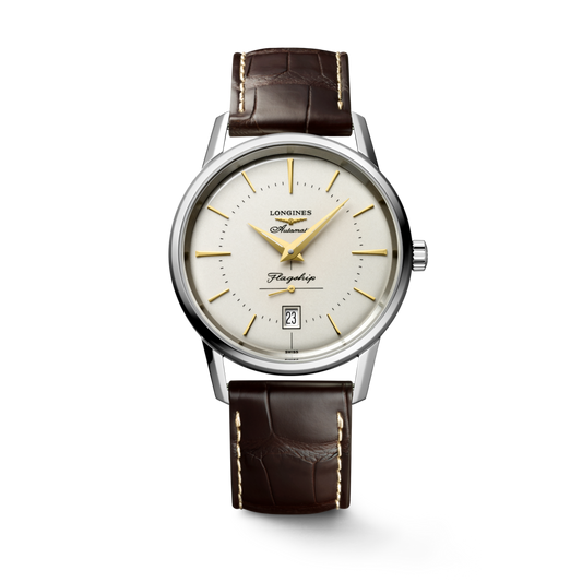 Longines Flagship Heritage Silver Dial Stainless Steel Mens Watch L47954782