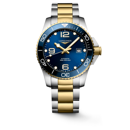 Longines HydroConquest Blue Dial Two Tone Mens Watch L37823967