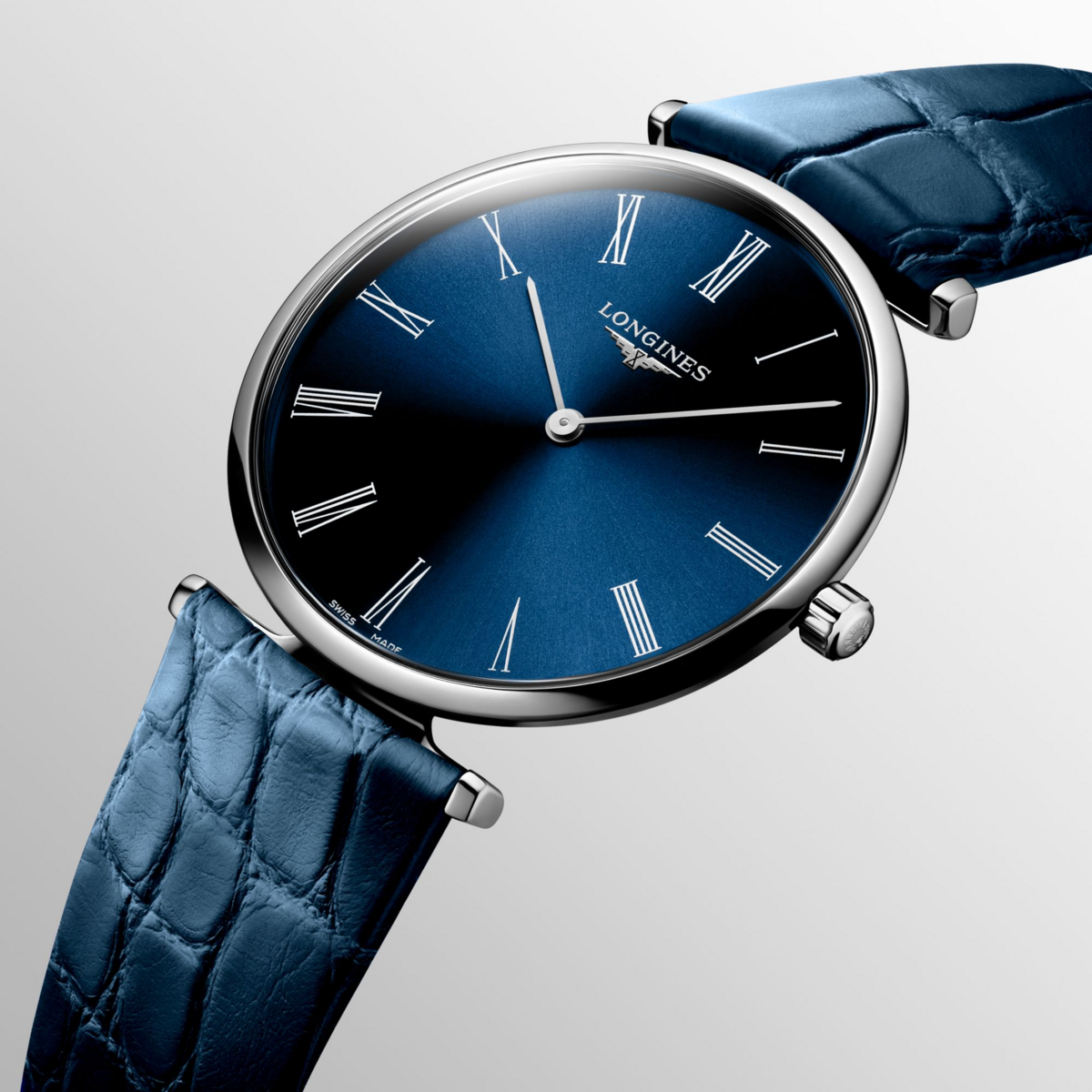 Longines La Grande Classique de Longines Blue Dial Stainless Steel Unisex Quartz Watch  L48664942