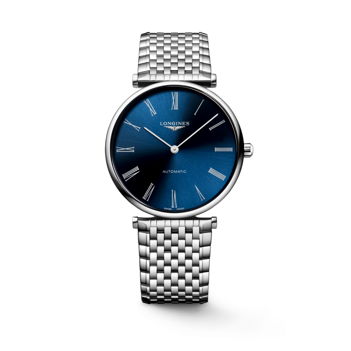 Longines La Grande Classique de Longines Blue Dial Stainless Steel Mens Watch L49184946