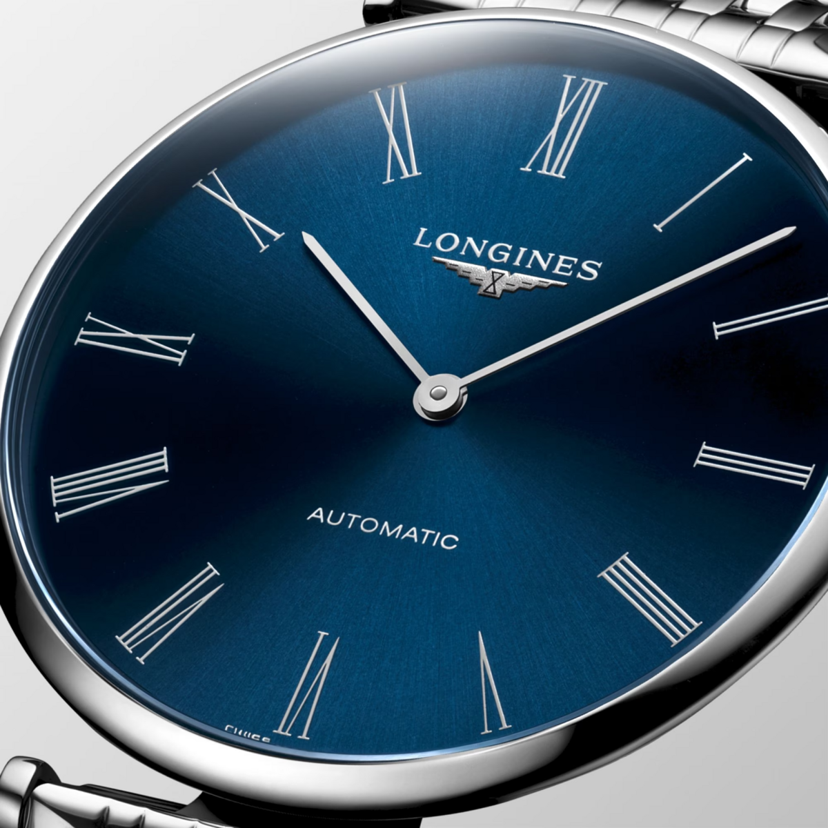 Longines La Grande Classique de Longines Blue Dial Stainless Steel Mens Watch L49184946
