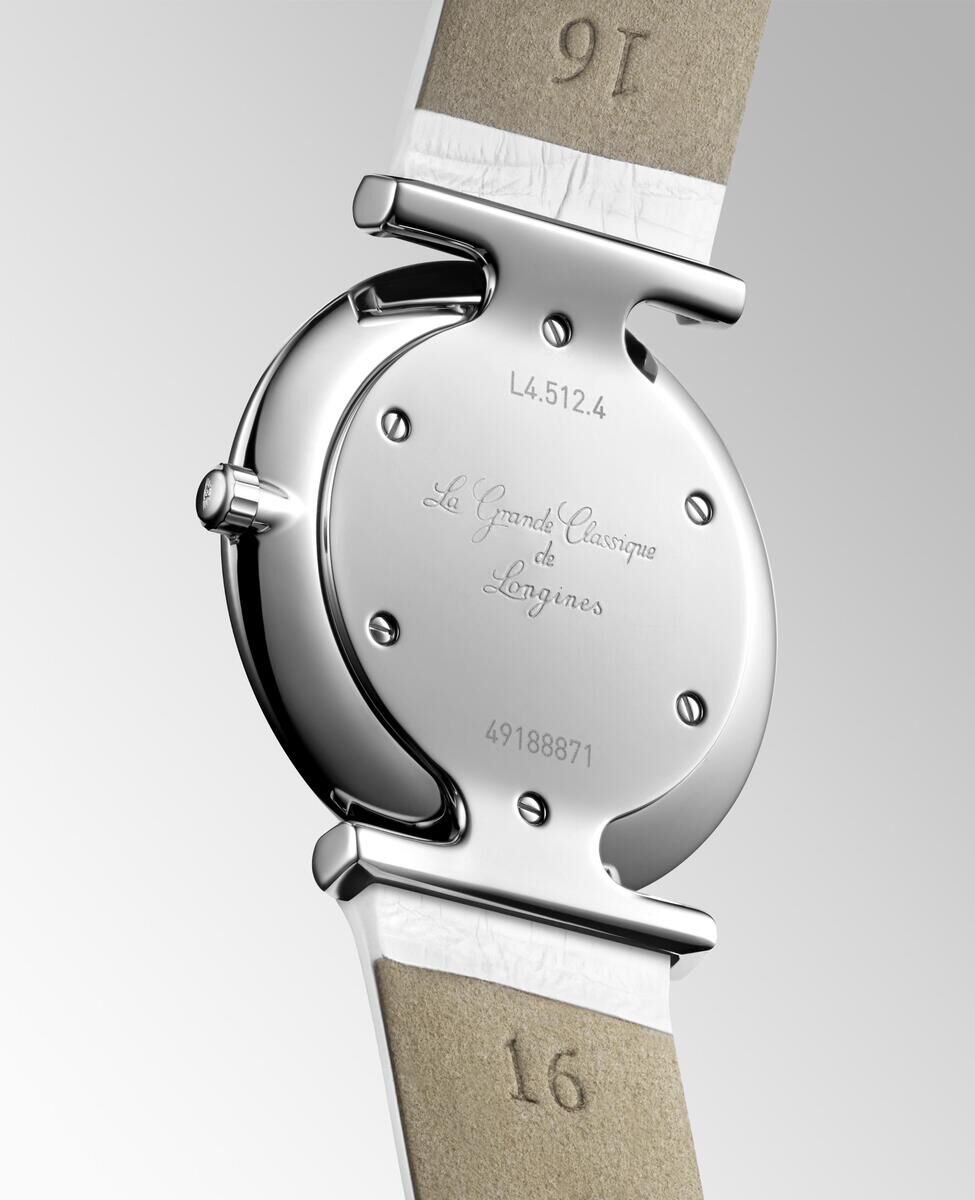 Longines La Grande Classique de Longines Mother of Pearl Dial Diamond Set Stainless Steel Womens Quartz Watch L45124870