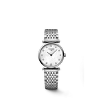 Longines La Grande Classique de Longines Mother of Pearl Diamond Set Dial Stainless Steel Womens Quartz Watch L42094876