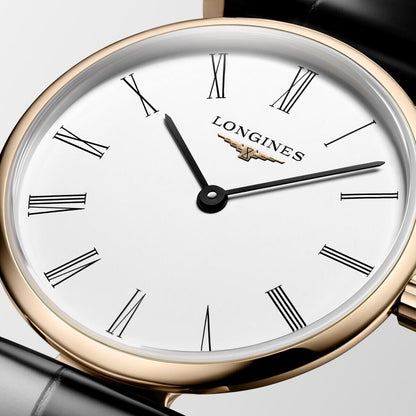 Longines La Grande Classique de Longines White Dial PVD Rose Gold Plated Womens Quartz Watch L42091912