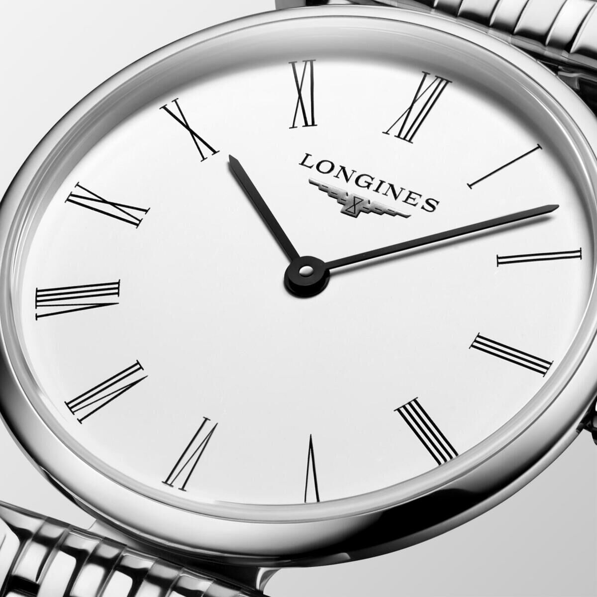 Longines La Grande Classique de Longines White Dial Stainless Steel Womens Quartz Watch L42094116