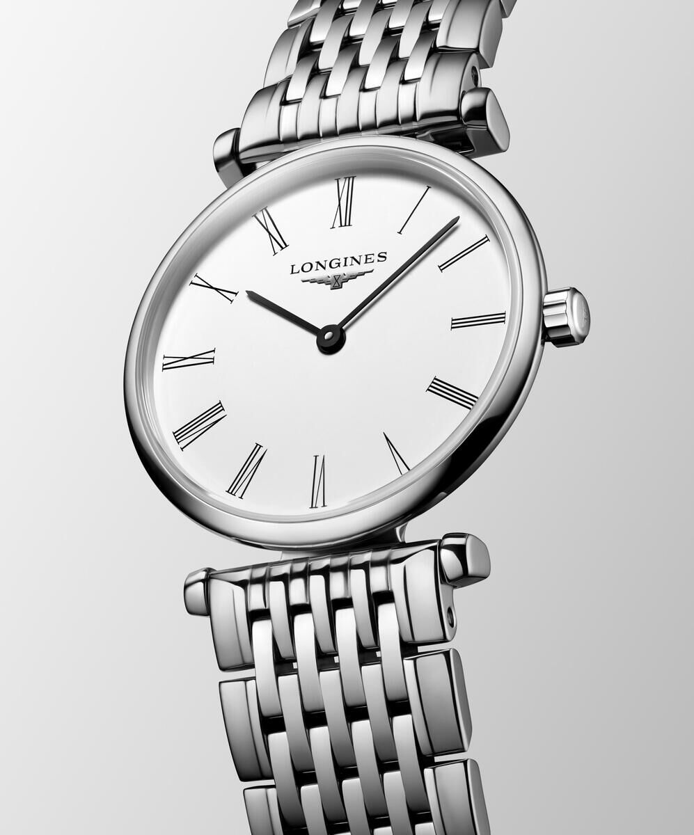 Longines La Grande Classique de Longines White Dial Stainless Steel Womens Quartz Watch L42094116