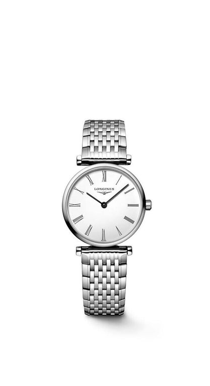 Longines La Grande Classique de Longines White Dial Stainless Steel Womens Quartz Watch L42094116