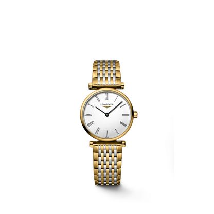 Longines La Grande Classique de Longines White Dial Two Tone Womens Quartz Watch L42092117