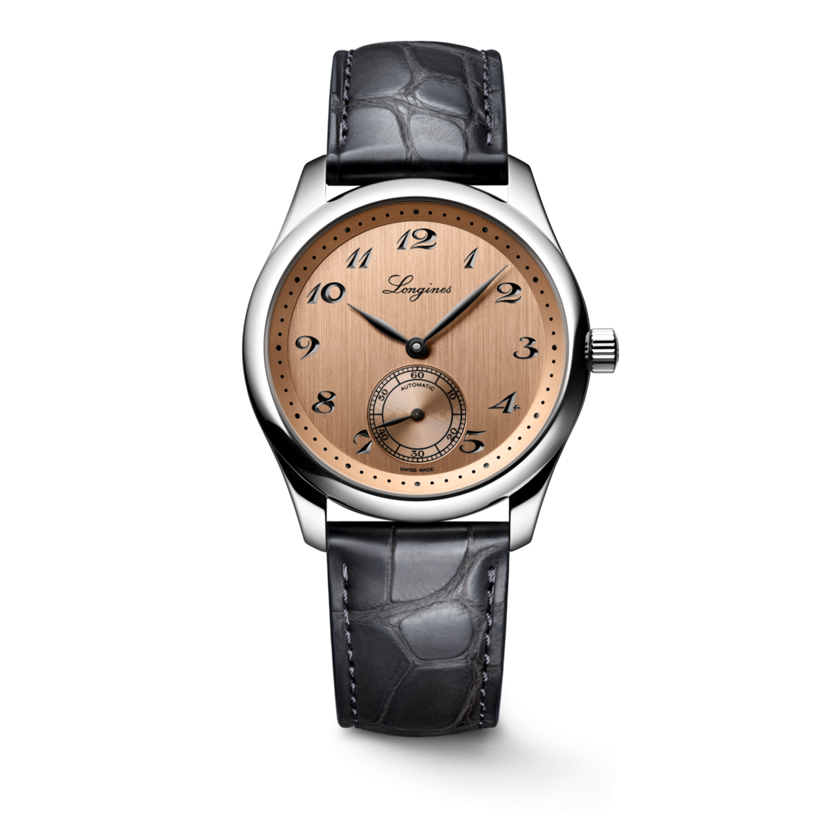 Longines Master Collection Salmon Dial Stainless Steel Mens Watch L28434932