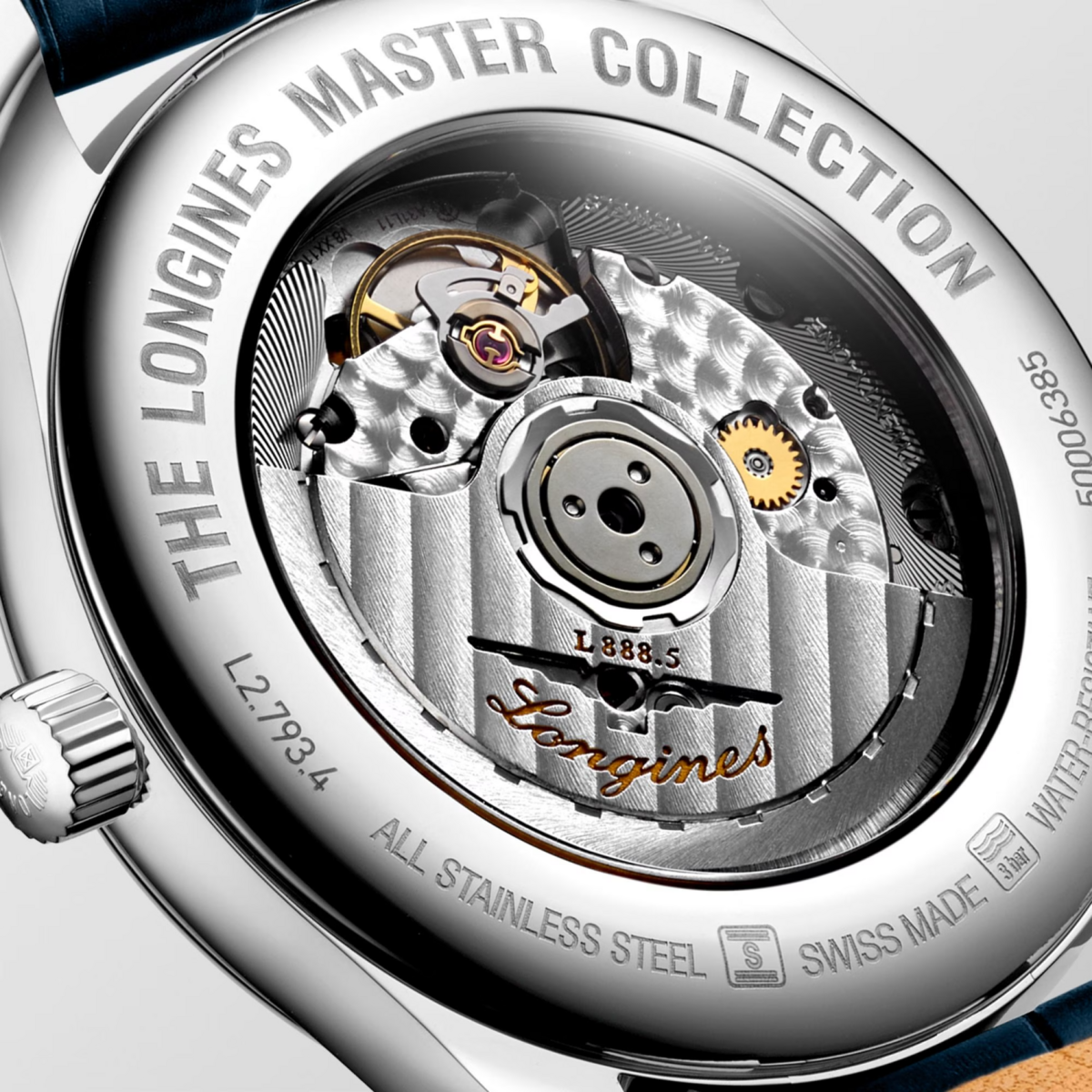 Longines Master Collection Silver Dial Stainless Steel Mens Watch L27934792