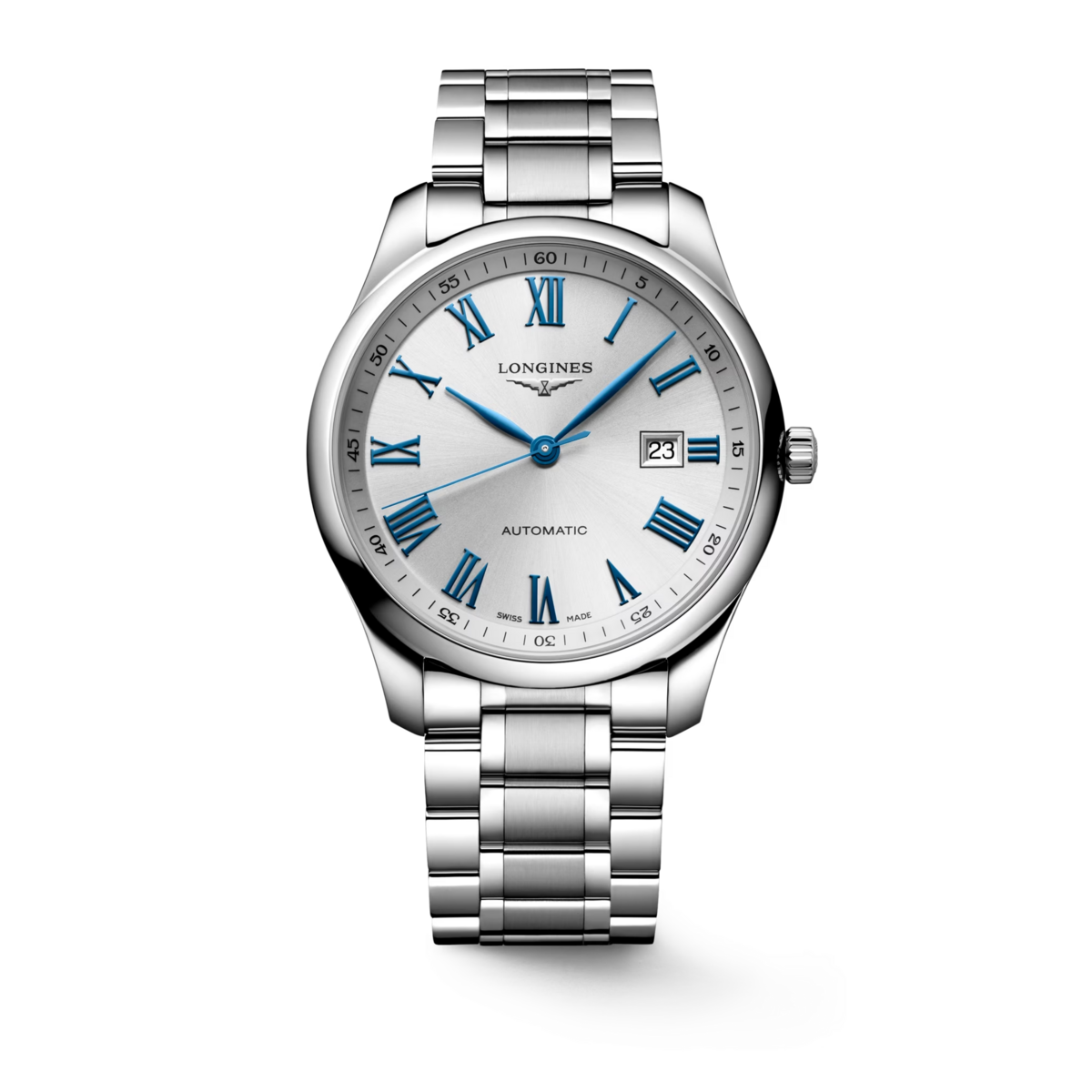 Longines Master Collection Silver Dial Stainless Steel Mens Watch L28934796
