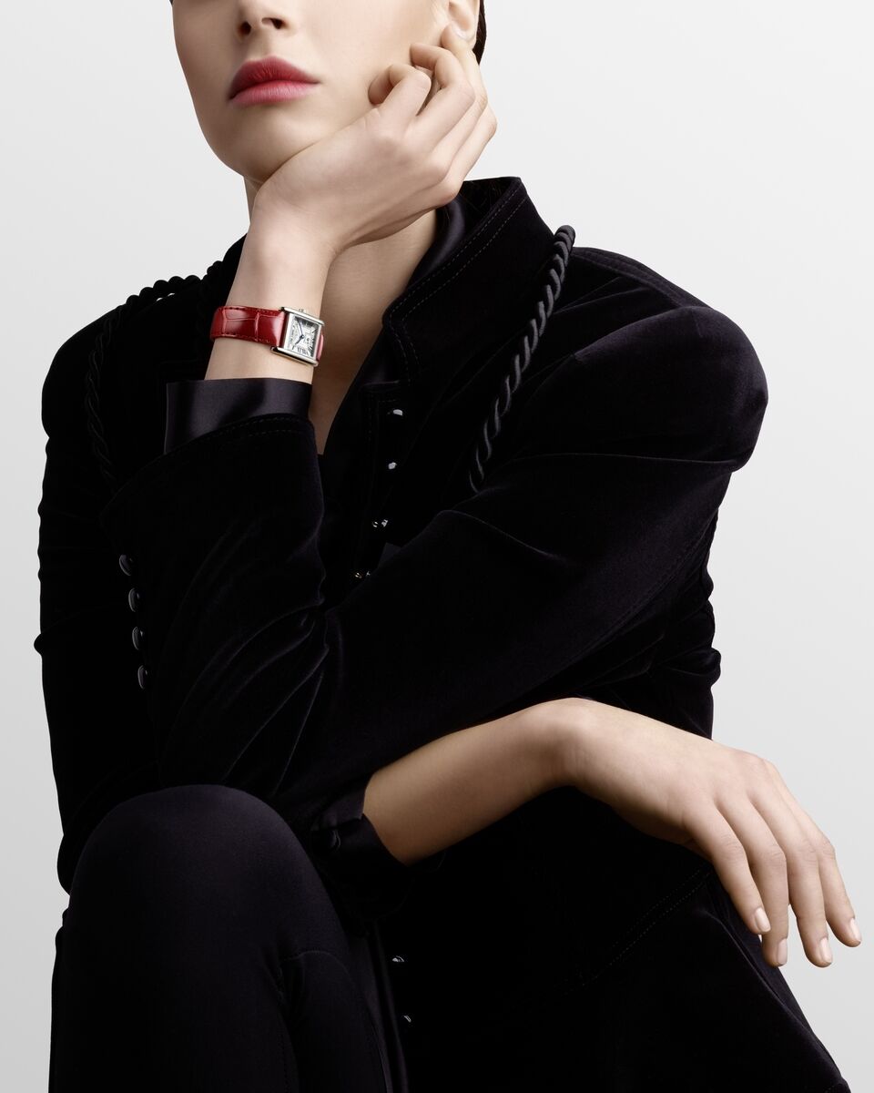 Longines Mini DolceVita Silver Dial Stainless Steel Womens Quartz Watch L52004715