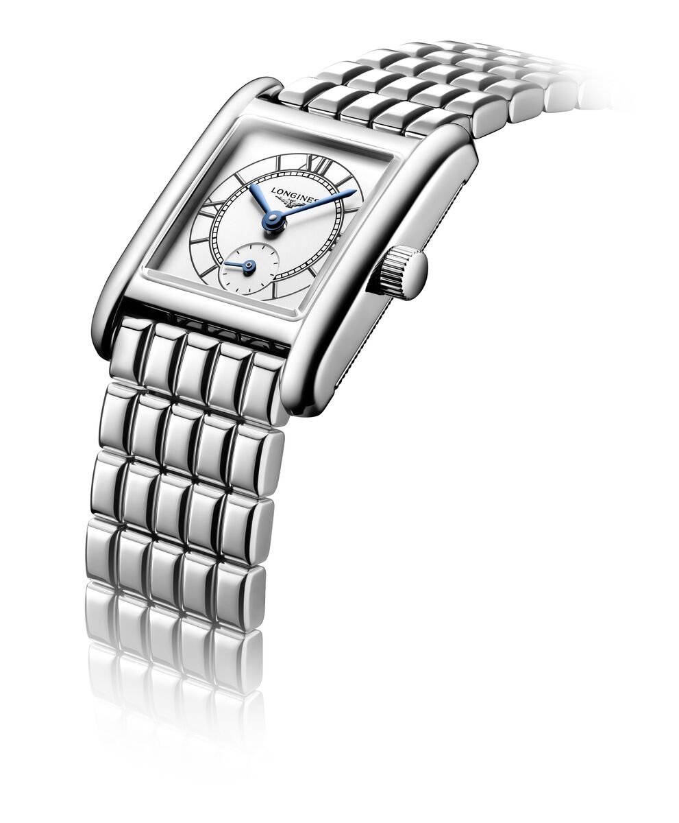 Longines Mini DolceVita Silver Dial Stainless Steel Womens Quartz Watch L52004756