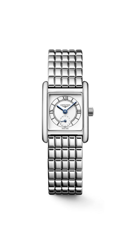 Longines Mini DolceVita Silver Dial Stainless Steel Womens Quartz Watch L52004756