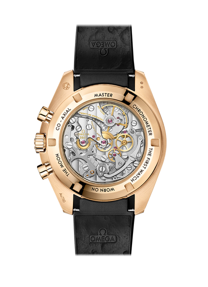Omega Speedmaster Moonwatch Professional Co-Axial Master Chronometer 18ct Gold Chronograph Wristwatch 31062425099001 NEW RRP £30,600