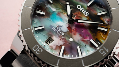 Oris Aquis Date Multi-Coloured Dial Stainless Steel Mens 41.5mm Watch