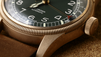 Oris Big Crown Pointer Date 80th Anniversary Edition Green Dial  Bronze Mens Watch