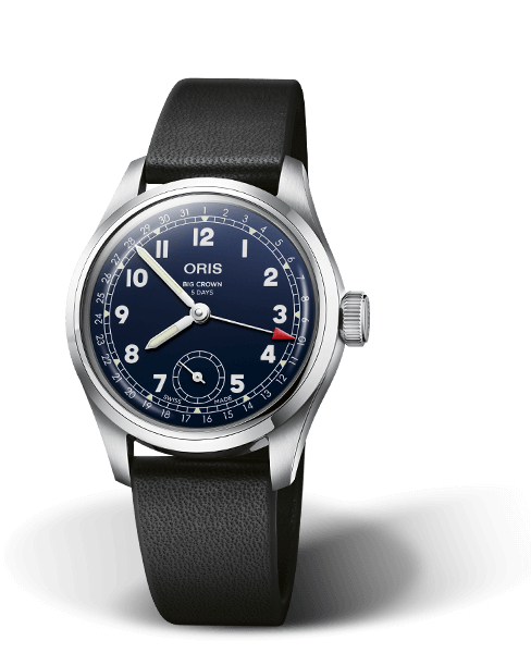 Oris Big Crown Pointer Date Calibre 403 Blue Dial  Stainless Steel Mens Watch
