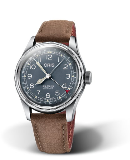 Oris Big Crown Pointer Date Calibre 403 Blue Dial  Stainless Steel Mens Watch