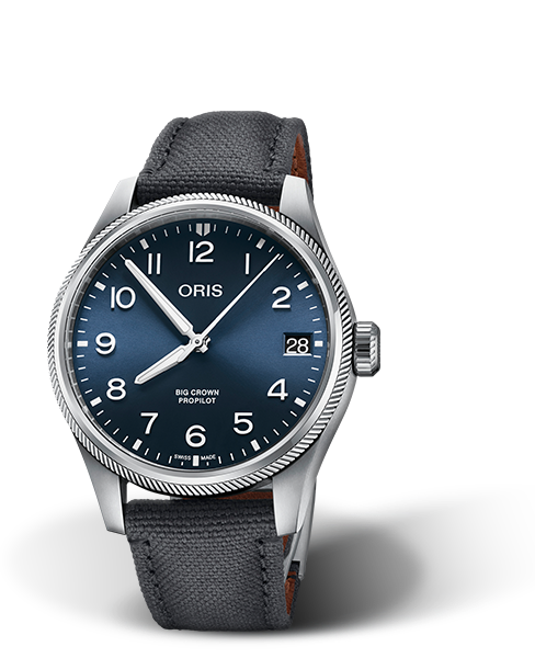 Oris Big Crown ProPilot Big Date Blue Dial  Stainless Steel Mens Watch