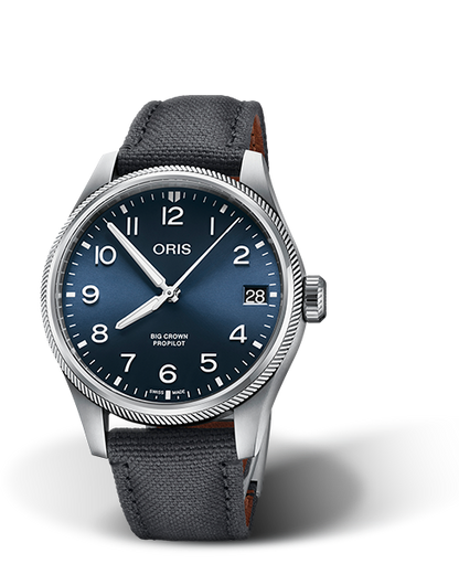 Oris Big Crown ProPilot Big Date Blue Dial  Stainless Steel Mens Watch