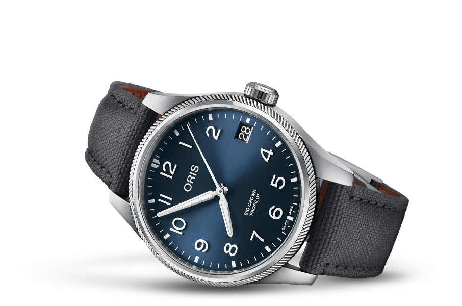 Oris Big Crown ProPilot Big Date Blue Dial  Stainless Steel Mens Watch