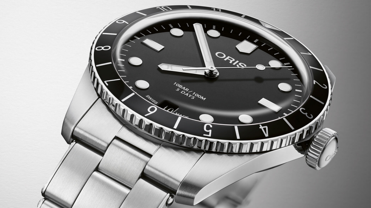 Oris Divers Sixty-Five 12H Calibre 400 Black Dial Stainless Steel Mens Watch