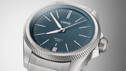 Oris ProPilot X Calibre 400 Blue Dial Titanium Mens Watch