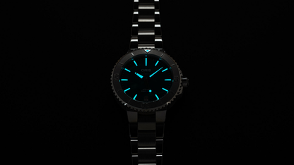 ORIS X BRACENET Aquis Green Dial Stainless Steel Womens 36.5mm Watch