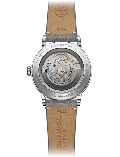 Raymond Weil Millesime Pink Sector Dial Stainless Steel Mens Watch 2925-STC-80001