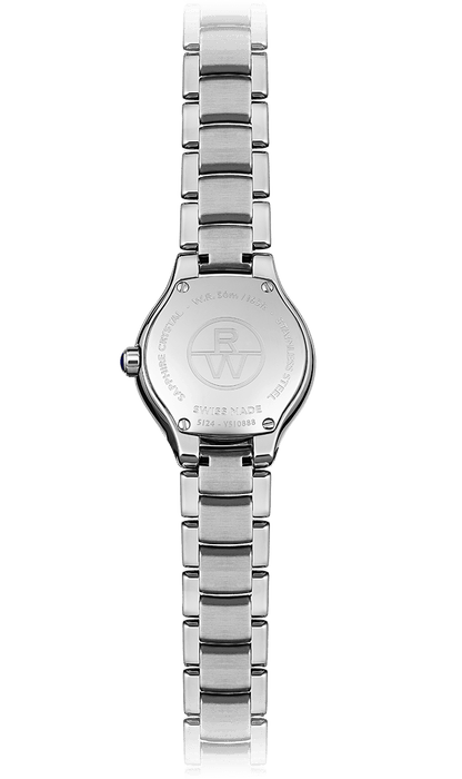 Raymond Weil Noemia Mother of Pearl Diamond Dot Dial Stainless Steel Womens Quartz Watch 24mm 5124-ST-00985