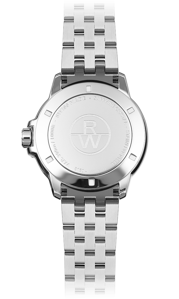 Raymond Weil Tango Black Dial Stainless Steel Mens Quartz Watch 8160-ST-00208