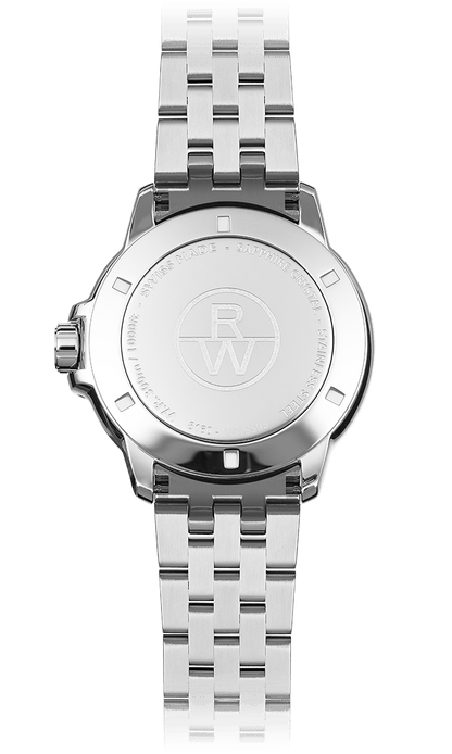 Raymond Weil Tango Black Dial Stainless Steel Mens Quartz Watch 8160-ST-00208