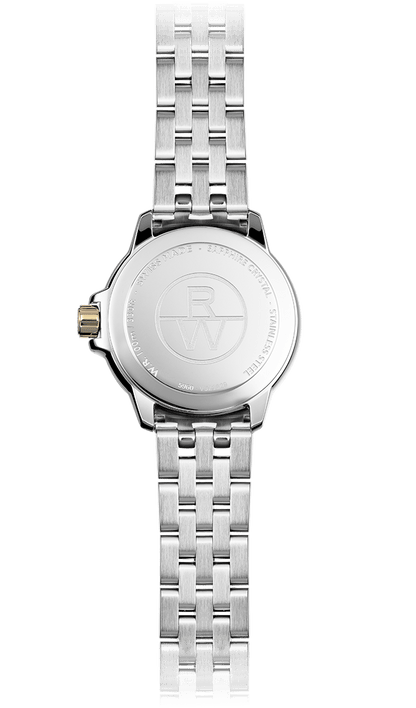 Raymond Weil Tango Mother of Pearl Dial Diamond Set Two Tone Womens Quartz Watch 5960-SPS-00995