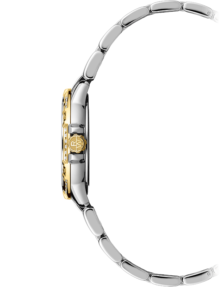 Raymond Weil Tango Mother of Pearl Dial Diamond Set Two Tone Womens Quartz Watch 5960-SPS-00995