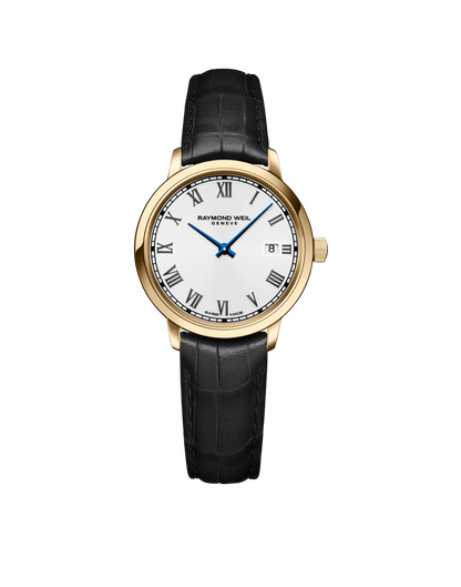 Raymond Weil Toccata White Dial PVD Gold Plated Womens Quartz Watch 5985-PC-00359